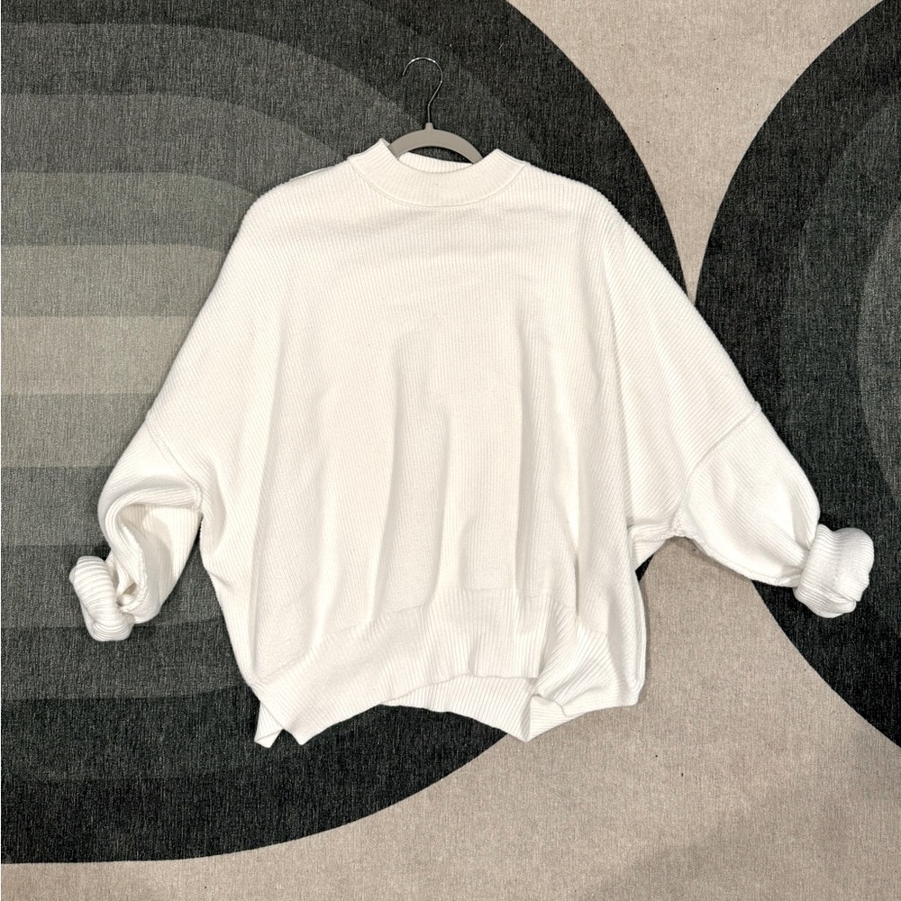 Free People Easy Street Tunic in White XS